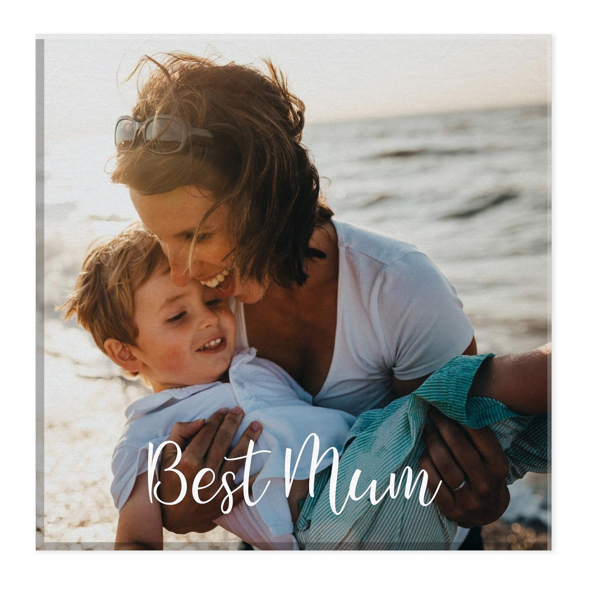 Best mum personalised photo canvas