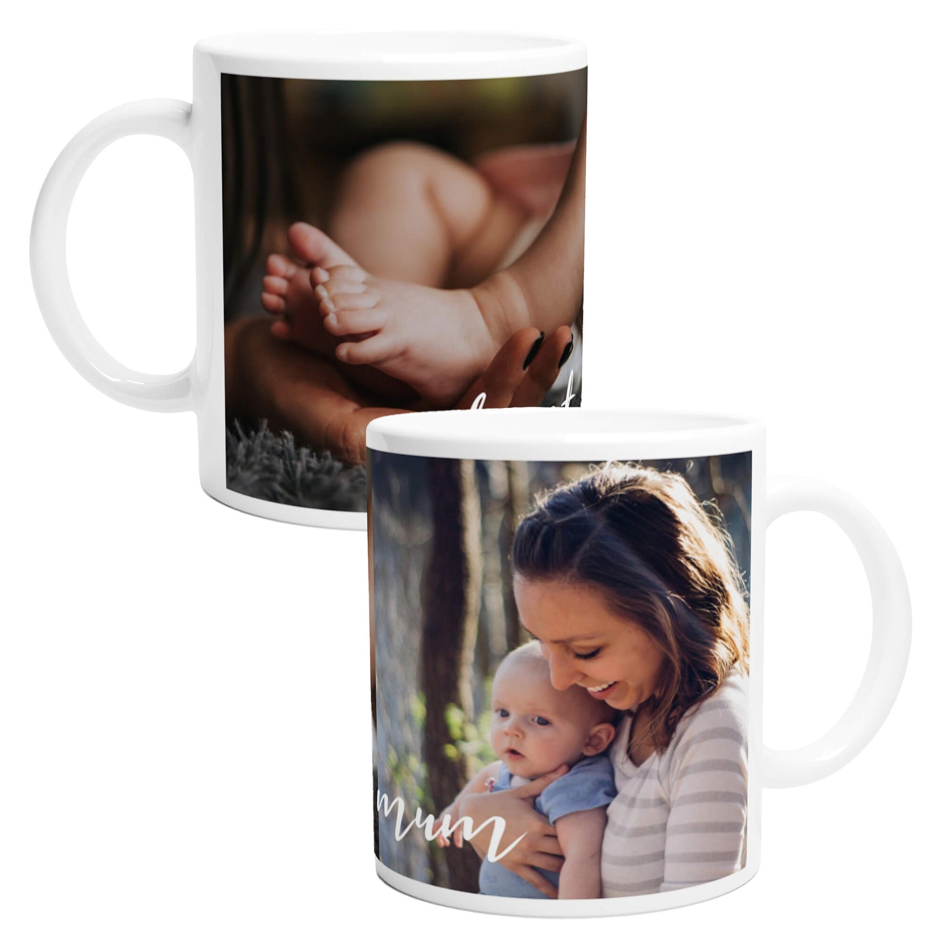 Best mum personalised photo mug