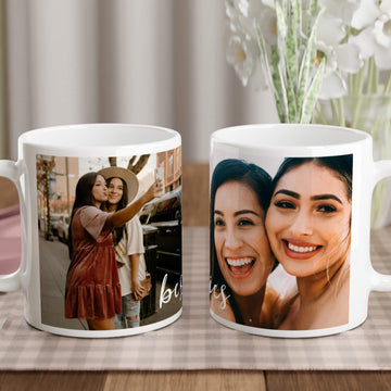 Besties personalised mug