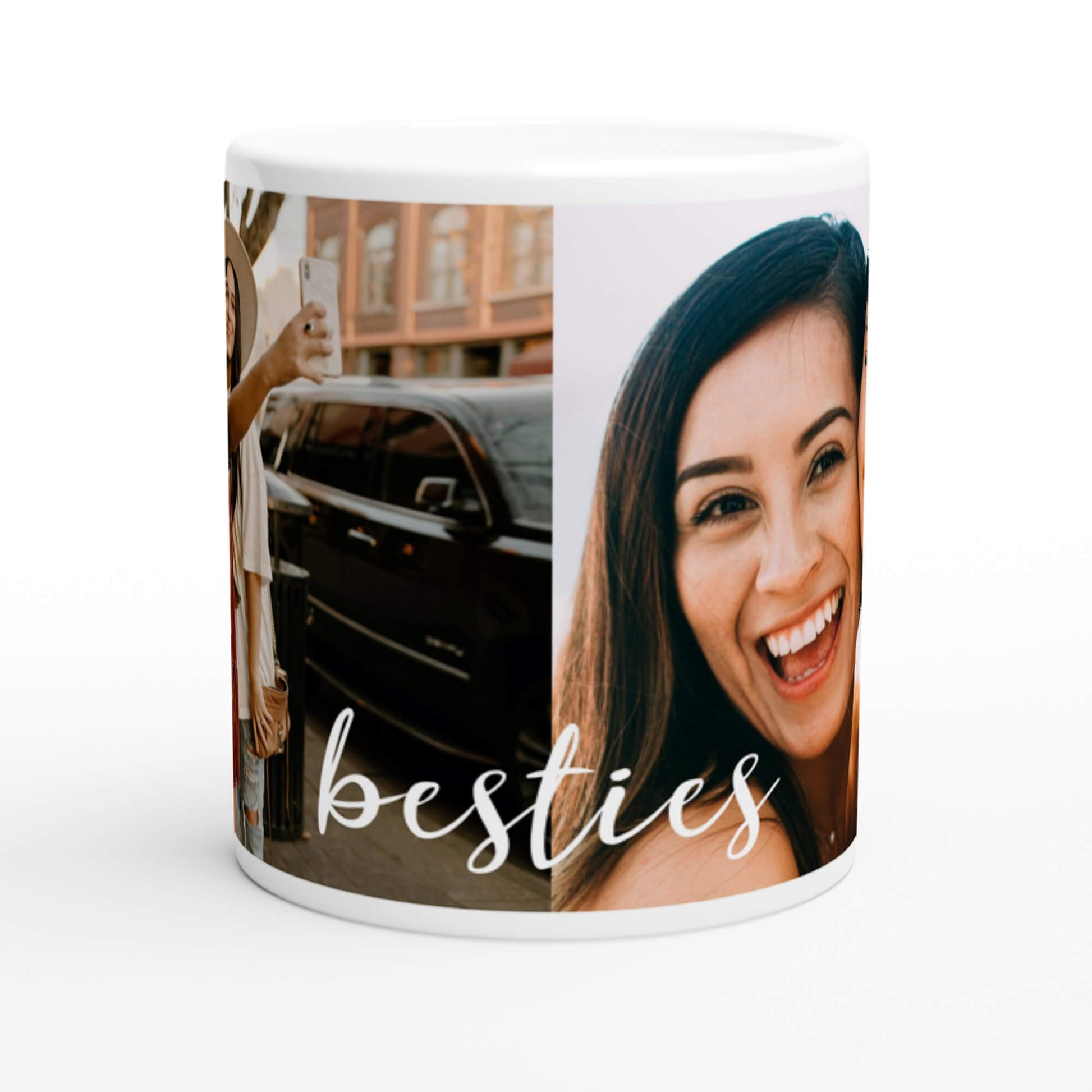 Besties mug - text preview