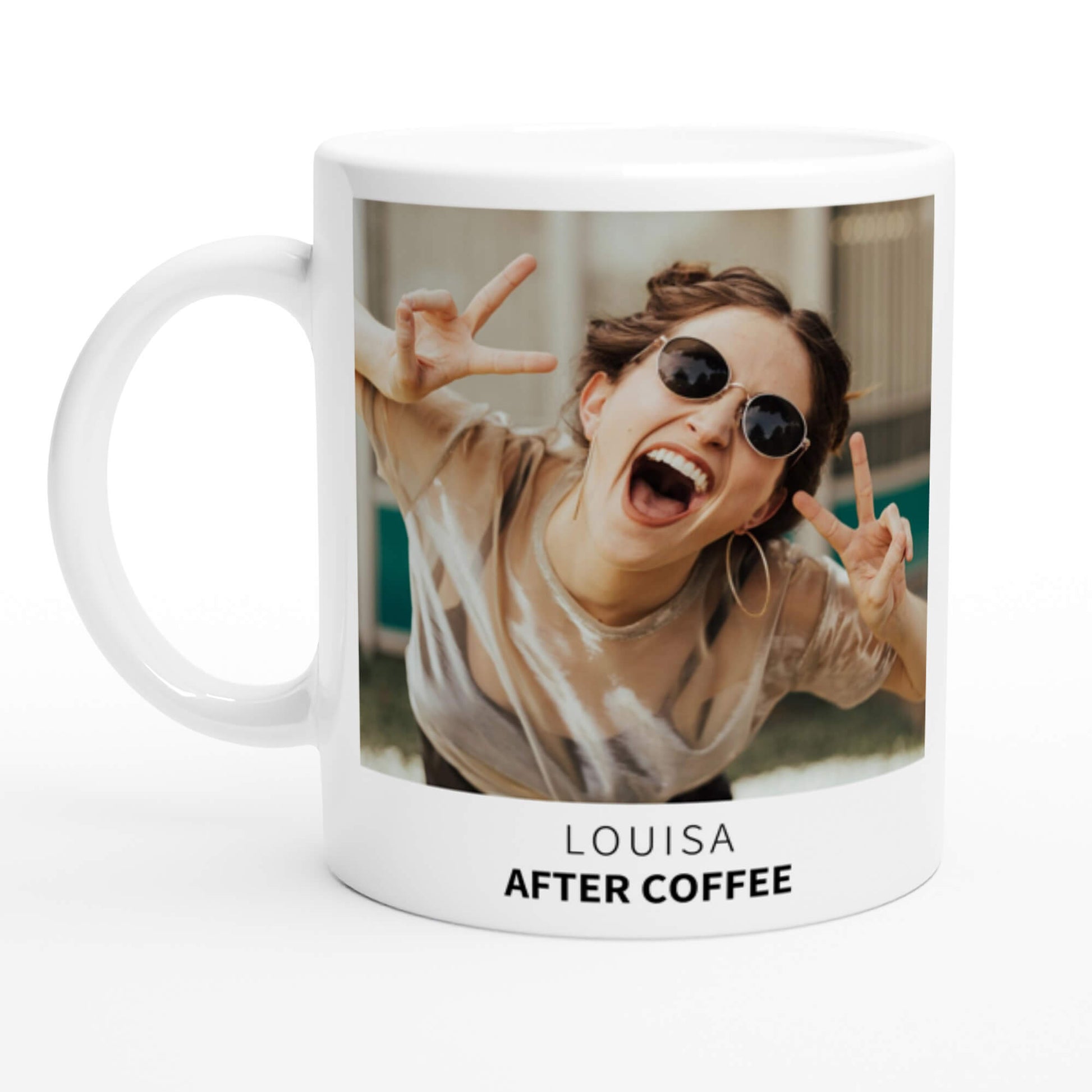 Create your own personalised photo mug