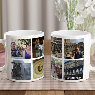 Create your own photo collage mug