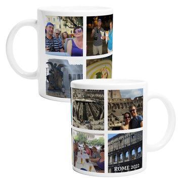 Create your own photo collage mug