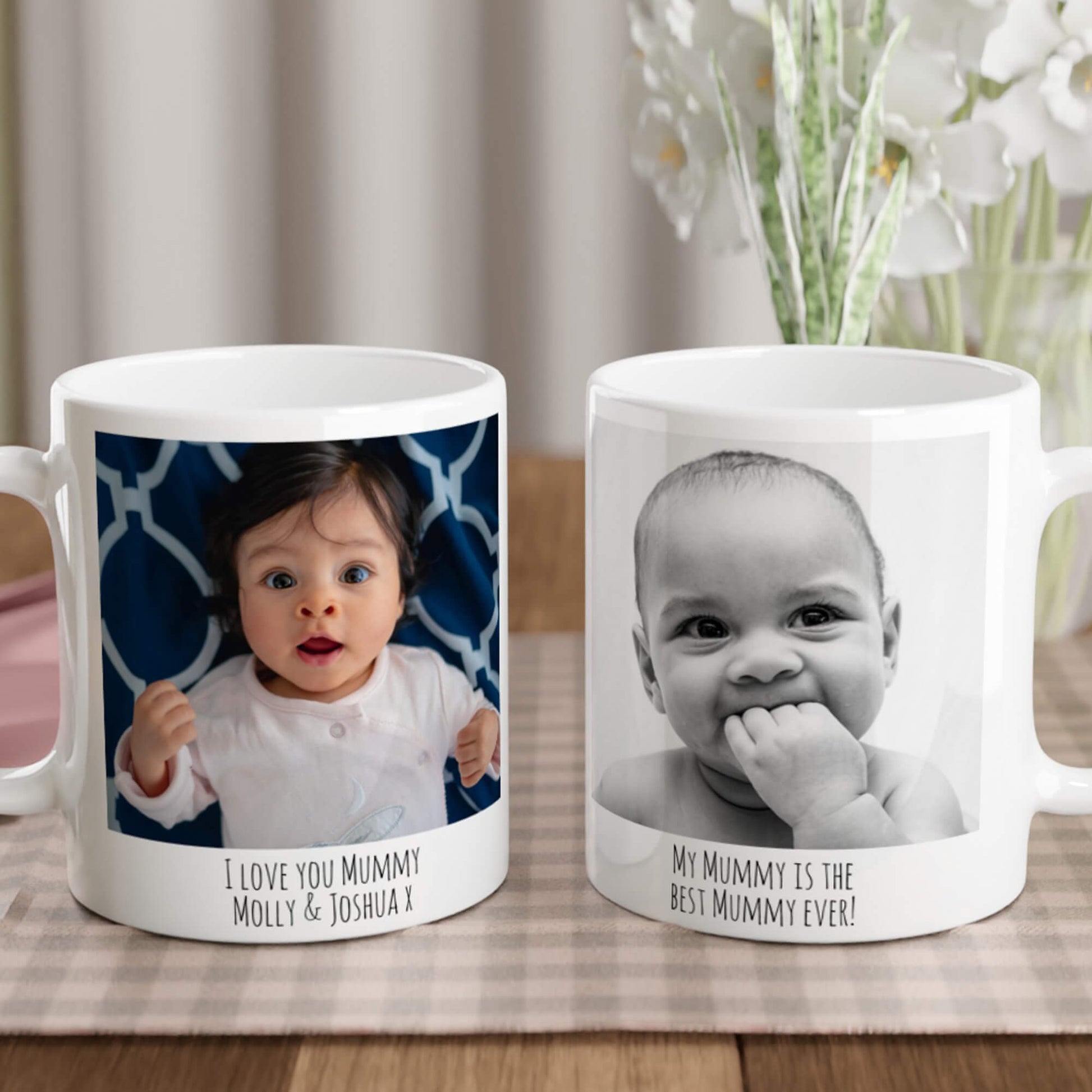 I love you Mummy mug - lifestyle image