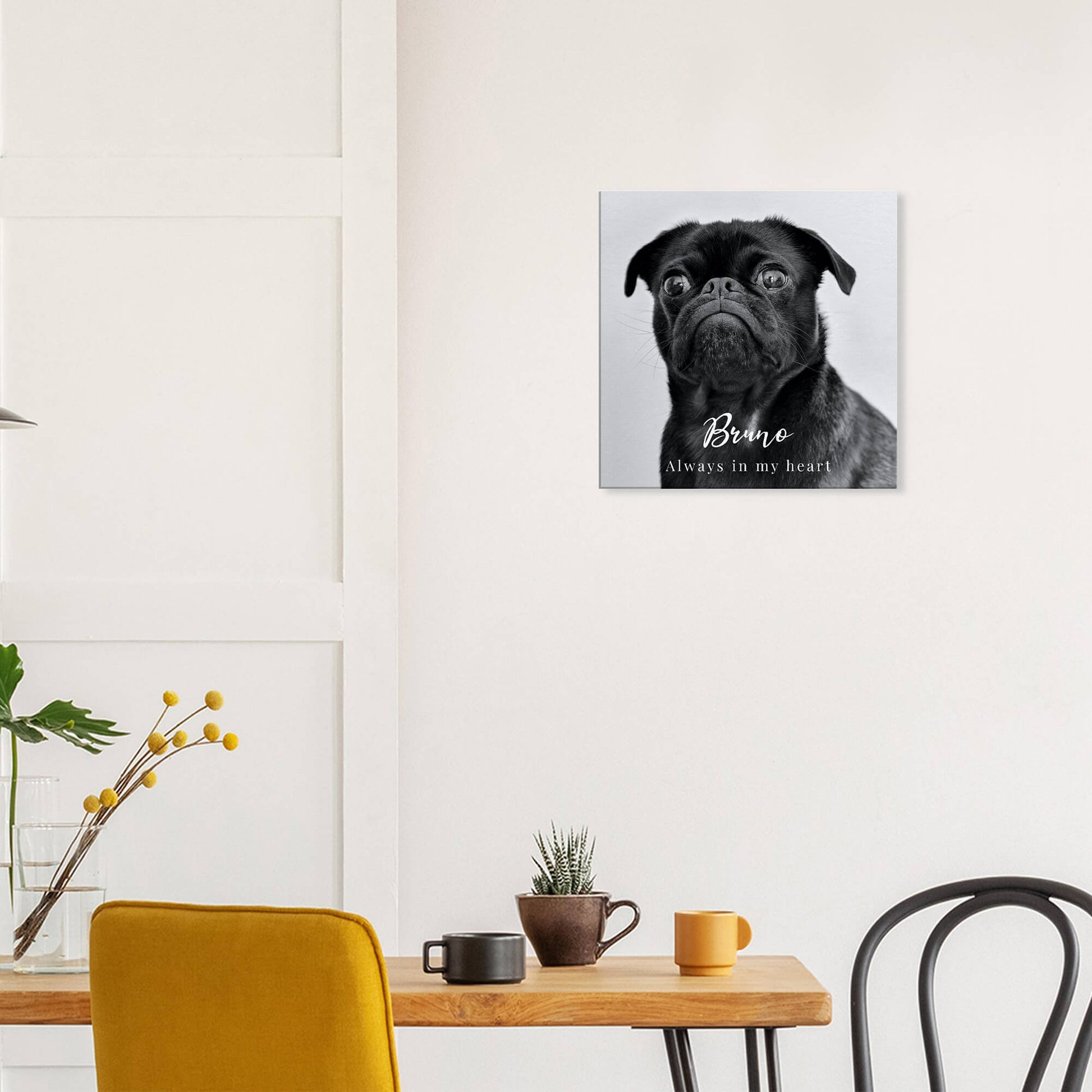 Pet memorial canvas 20x20 inches