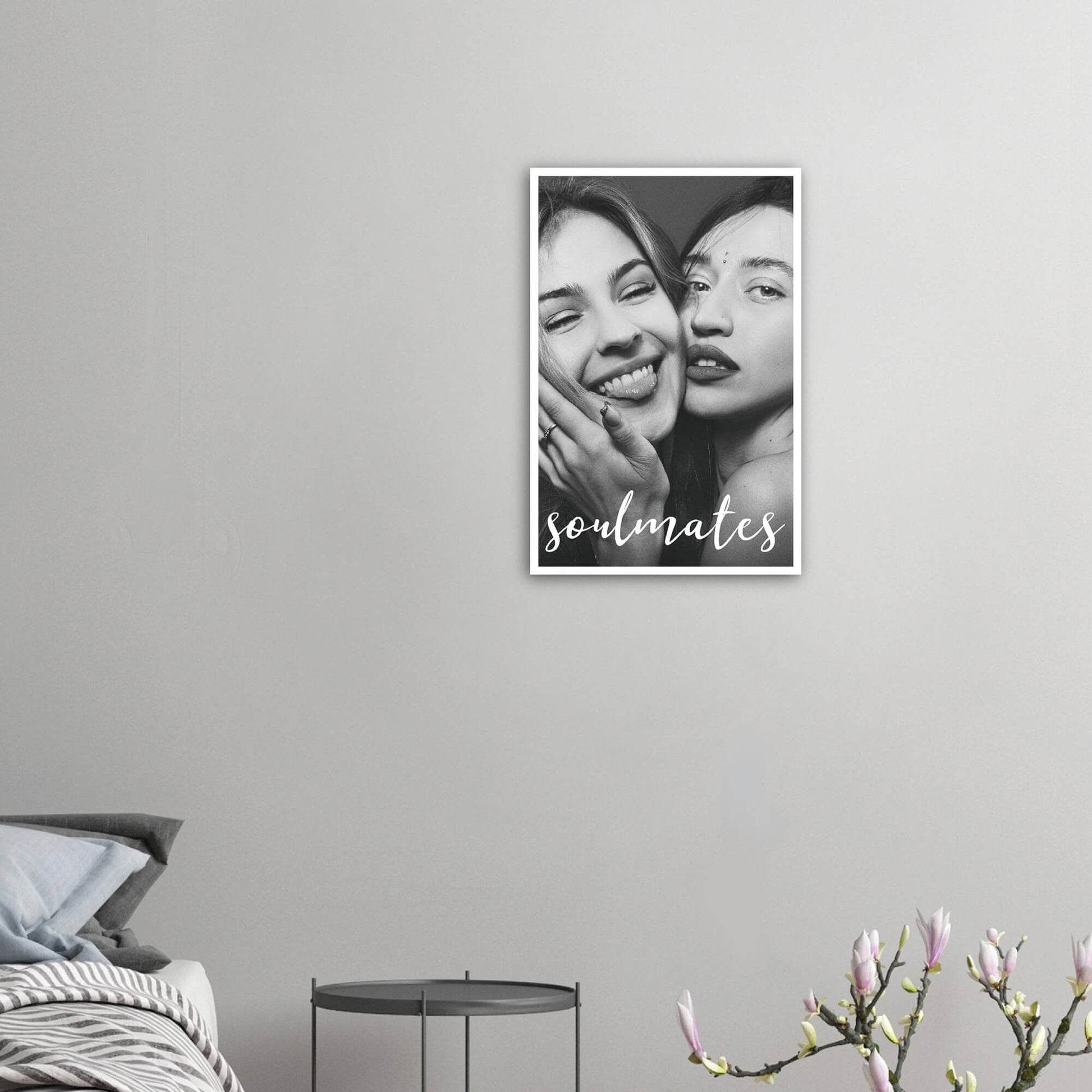 Soulmates personalised poster - medium