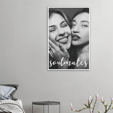 Soulmates personalised poster